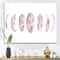 Designart - Moon Phases - Modern Canvas Wall Art Print